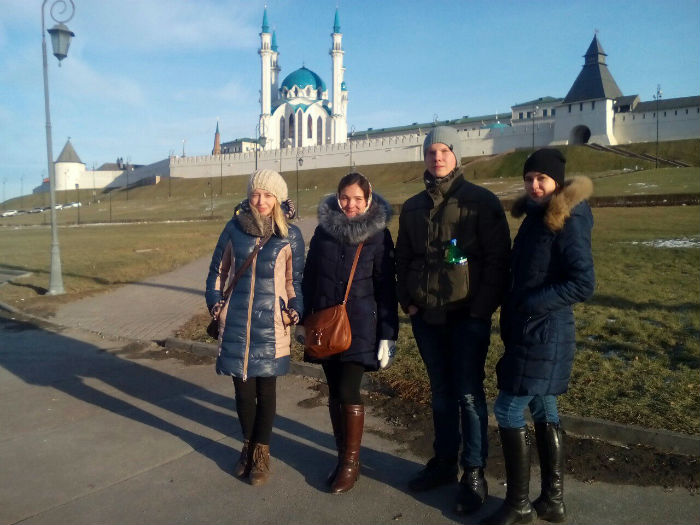 Туристские волонтеры на базе МЦ "Волга"